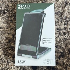3Fold Wireless Charger 15W New